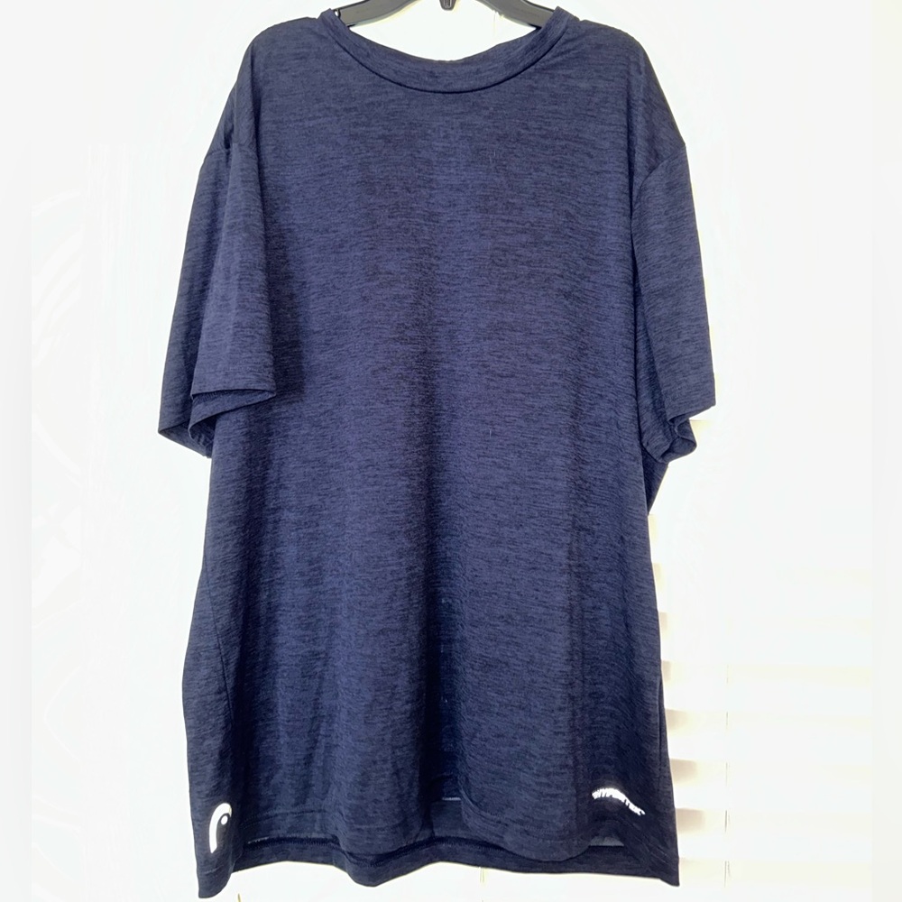 Head Men’s Navy Quick-Dry Activewear Tee XL